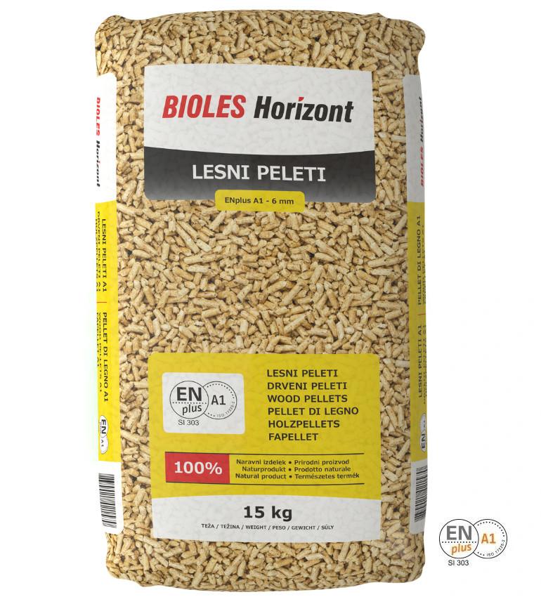 Drvene pelete A1 Bioles Horizont