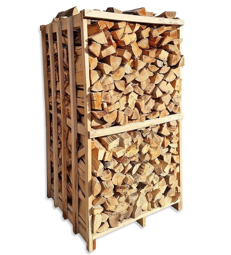 Bukovo drvo za ogrjev u paleti od 33 cm, prirodno sušeno